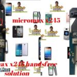 micromax x245 handsfree solution