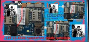 LYF LS-4508 handsfree mode solution