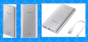 Samsung EB-P1100BSNGIN 10000mAH Lithium Ion Power Bank (Silver)